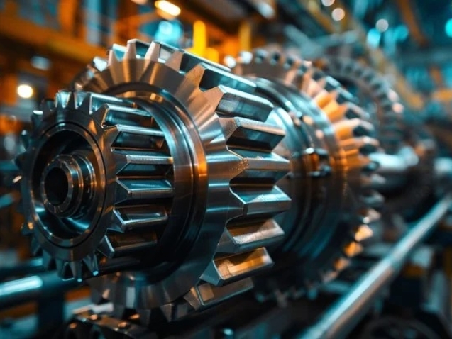 machinery-precision-gears-stockcake