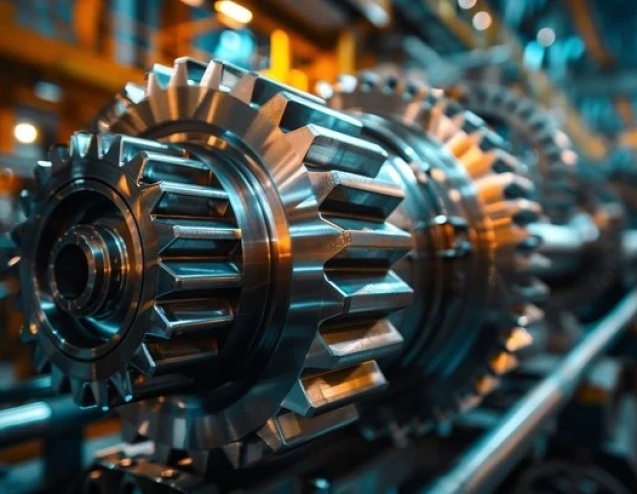 machinery-precision-gears-stockcake